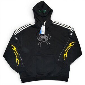 adidas Originals Spiders Loose Fit Hoodie Size 2XL Embroidered Heavyweight NWT